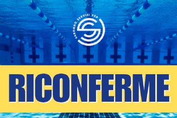 Riconferme corsi nuoto bambini-adulti e corsi fitness